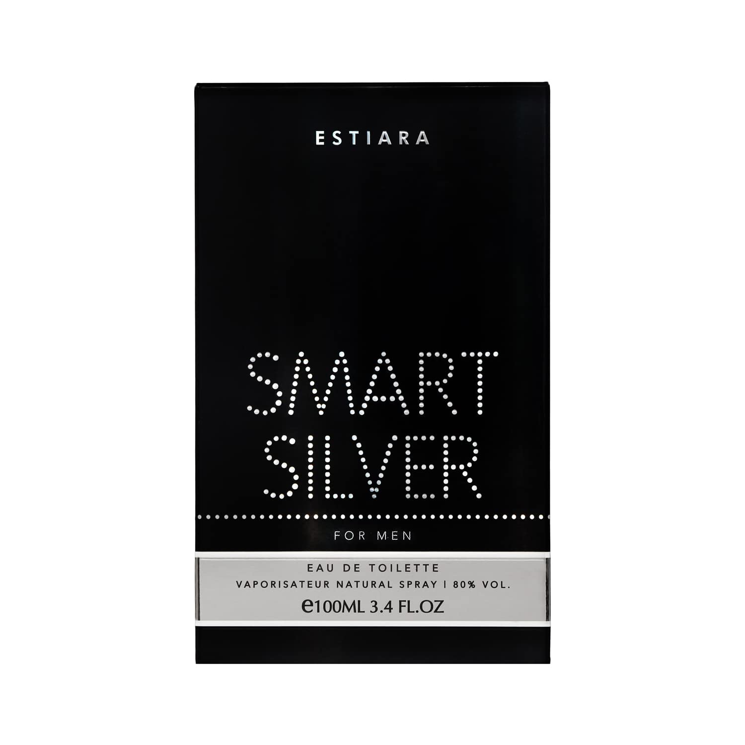 Estiara Smart Silver Eau De Toilette For Men, 100ml