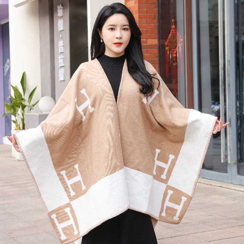 Soft Cashmere Feel Blanket Plaid Throw Warm Artificial Wool
