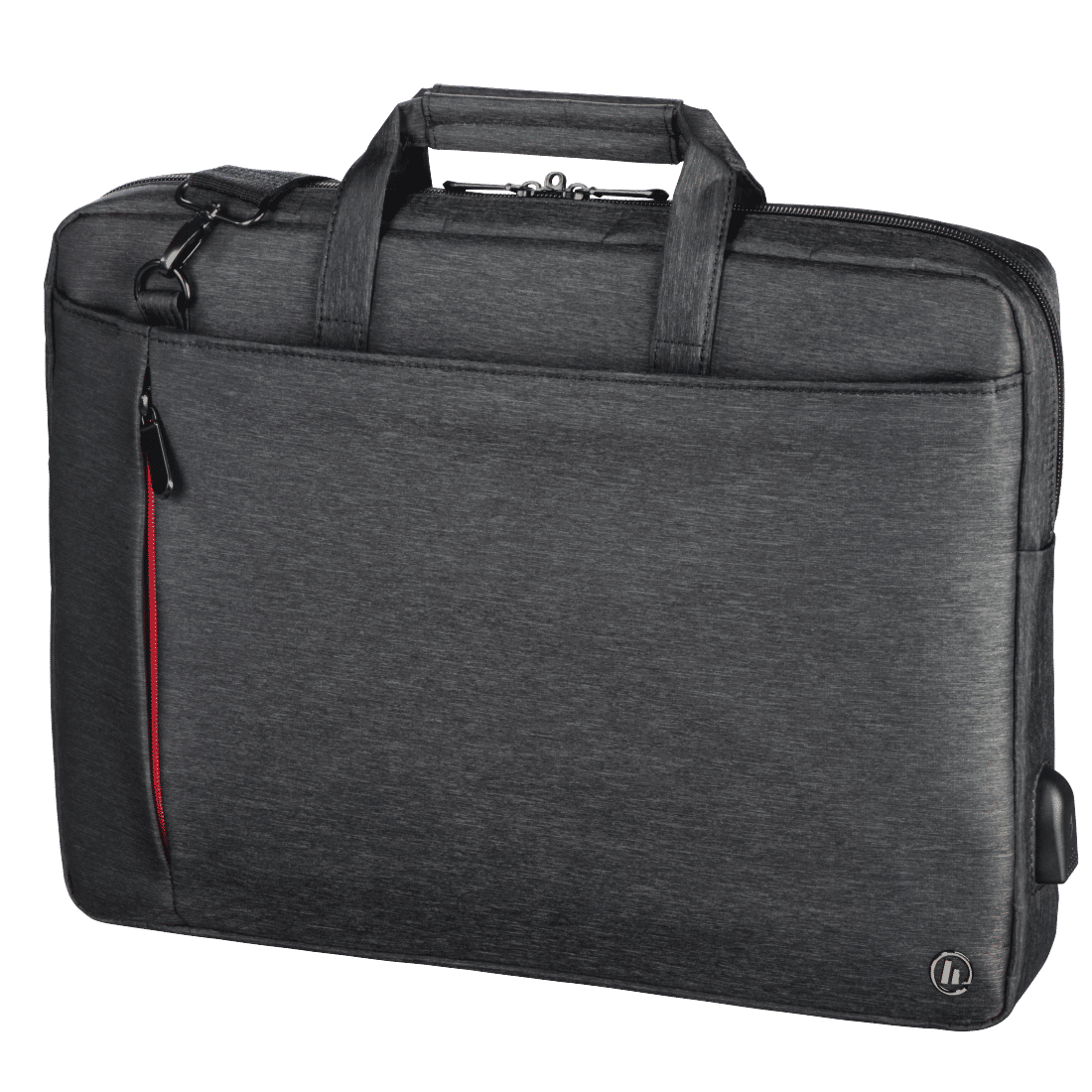 حقيبة كمبيوتر محمول HAMA 185622 Manchester، حتى 36 سم (14.1 بوصة)، أسود