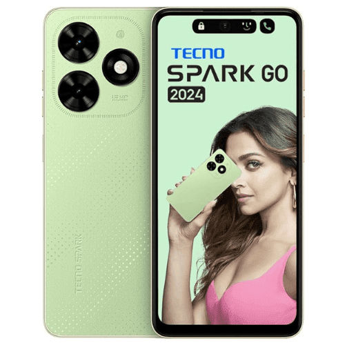 Tecno Spark Go 2024 (4 جيجابايت - 128) - أخضر
