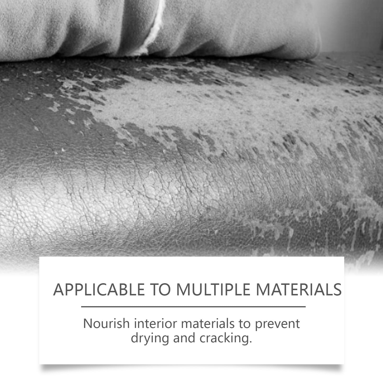 Car Cleaning Spray, Multi-Functional Seat Cleaner, Stain Remover, Leather & Fabric, Easy Car Interior Maintenance ,100ml