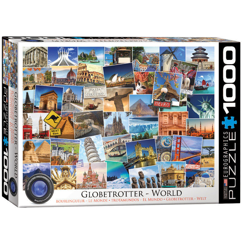 World - Globetrotter 1000 Pieces Puzzle