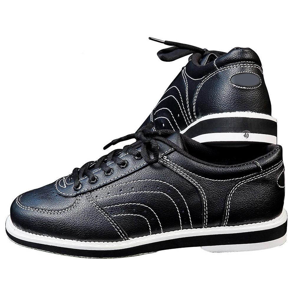 Mens PU Leather Breathable Sports Bowling Shoes