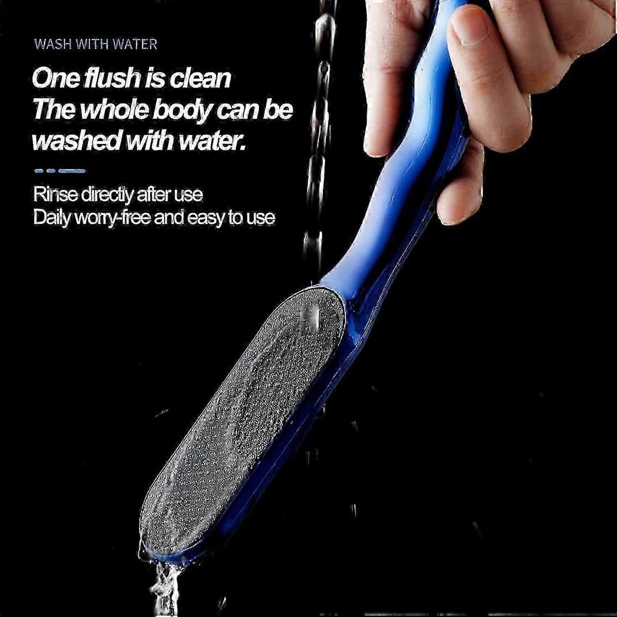 Nano Glass Foot File With Non Slip Handle for Pedicure Care