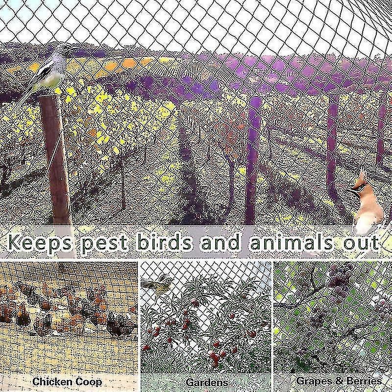 Bird Proof Net, Garden Fence And Crop Protection Fence Net, Bird Proof Deer Cat Dog Chicken