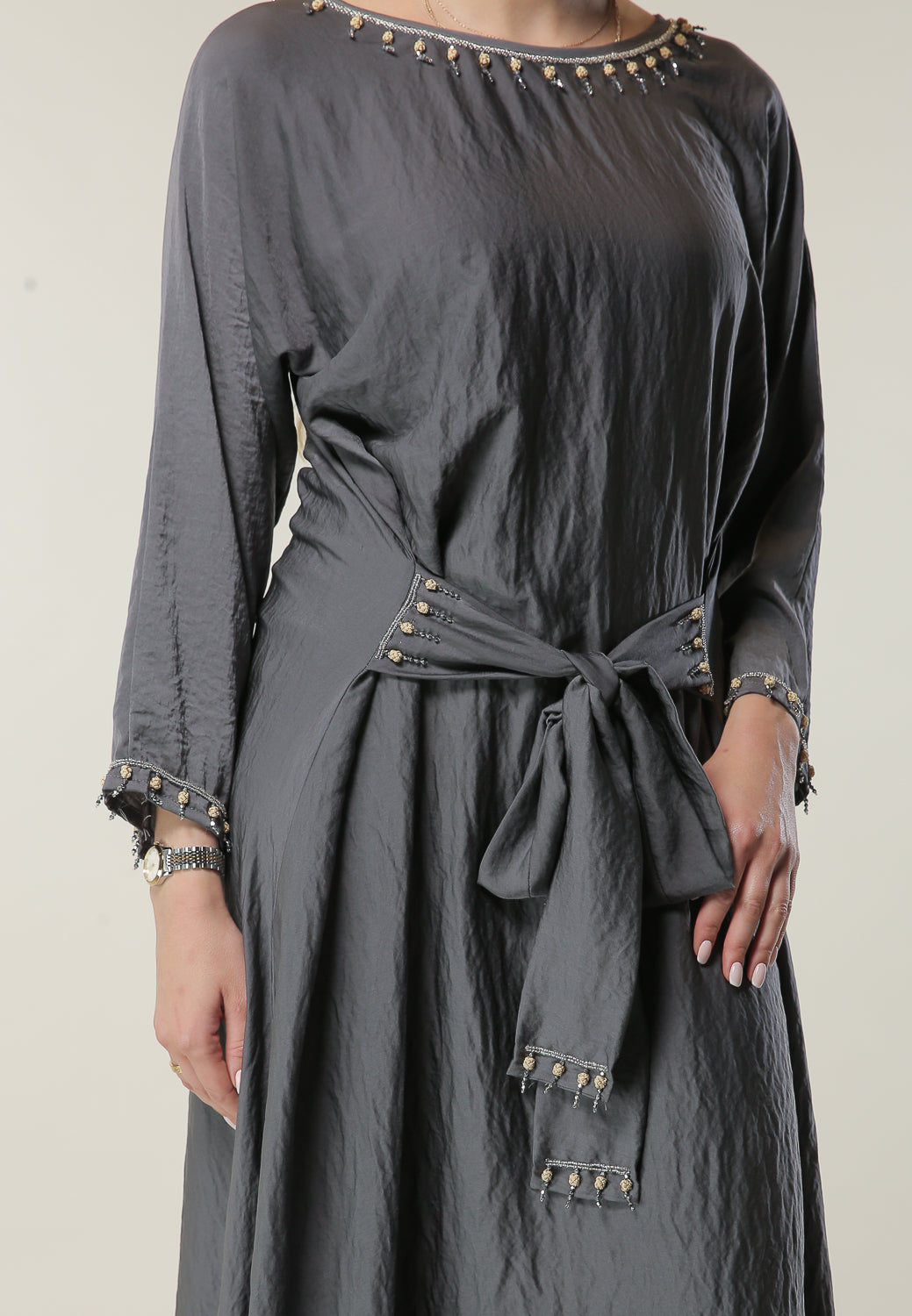 MOiSTREET Grey Kaftan