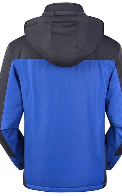 Men Winter Waterproof Jacket Warm Windproof Hooded Fleece Coat Mountain Ski Warm Outwear