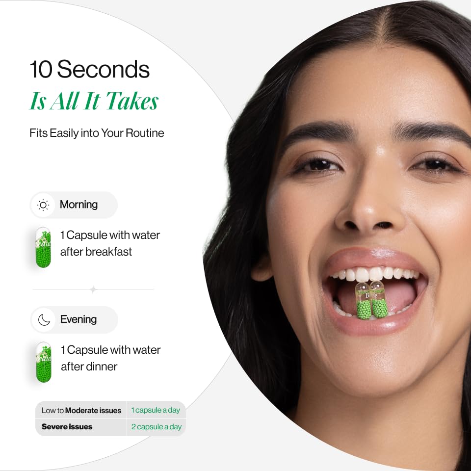 كبسولات بيوتين لإنقاذ الشعر من Beautywise 30 كبسولة