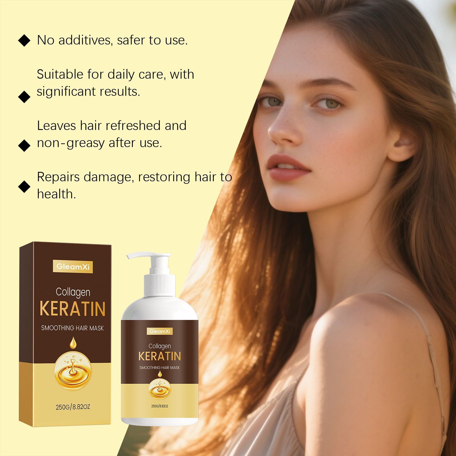 Collagen Hair Mask Deep Conditioning Treatment 250g
