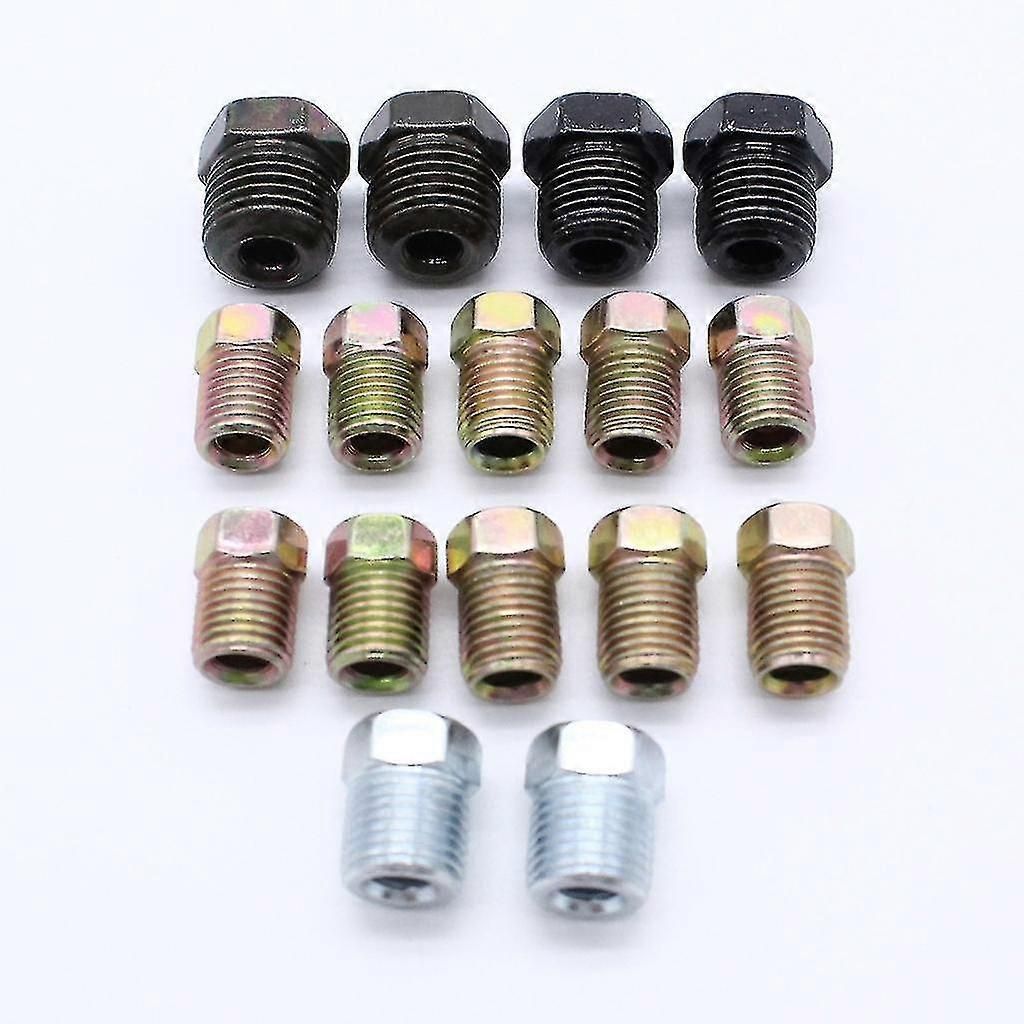25ft 3/16 Od Metal Brake Line Rustproof Brake Line Tubing Coil Fitting Set