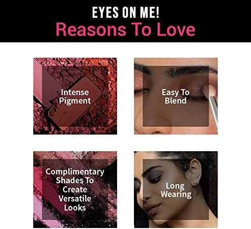 Nykaa Eyes On Me! 10in1 Eyeshadow Palette  Smokey at 8!