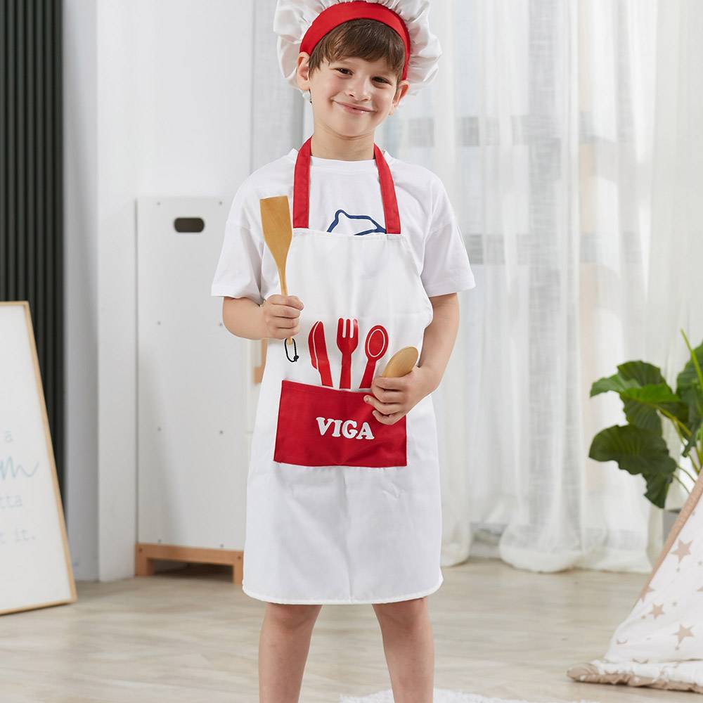 Little Chef Uniform & Hat - Viga