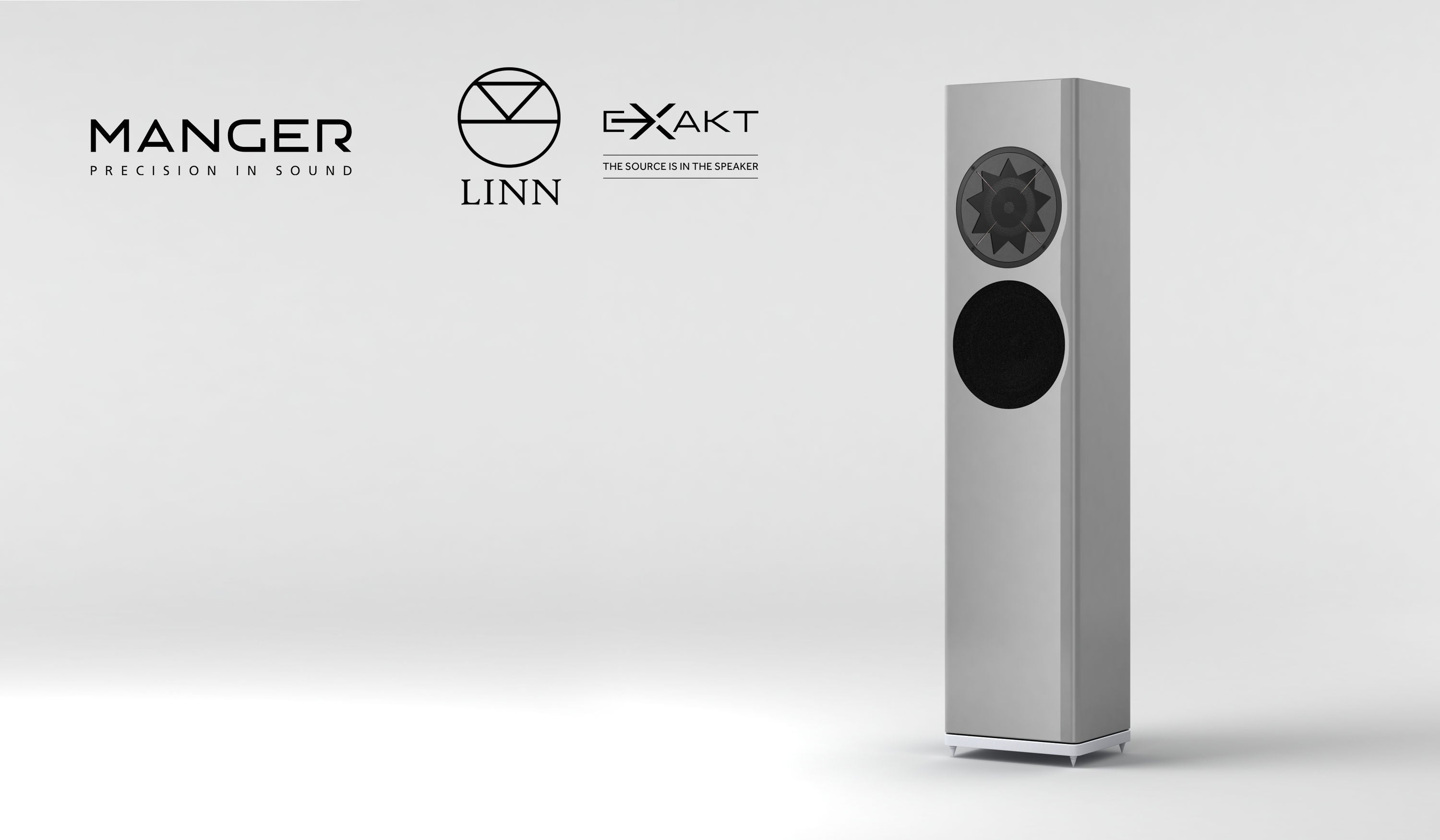 MANGER P1 PASSIVE 2 WAY Floor Standing Speaker RAL or NCS colors (satin finish)