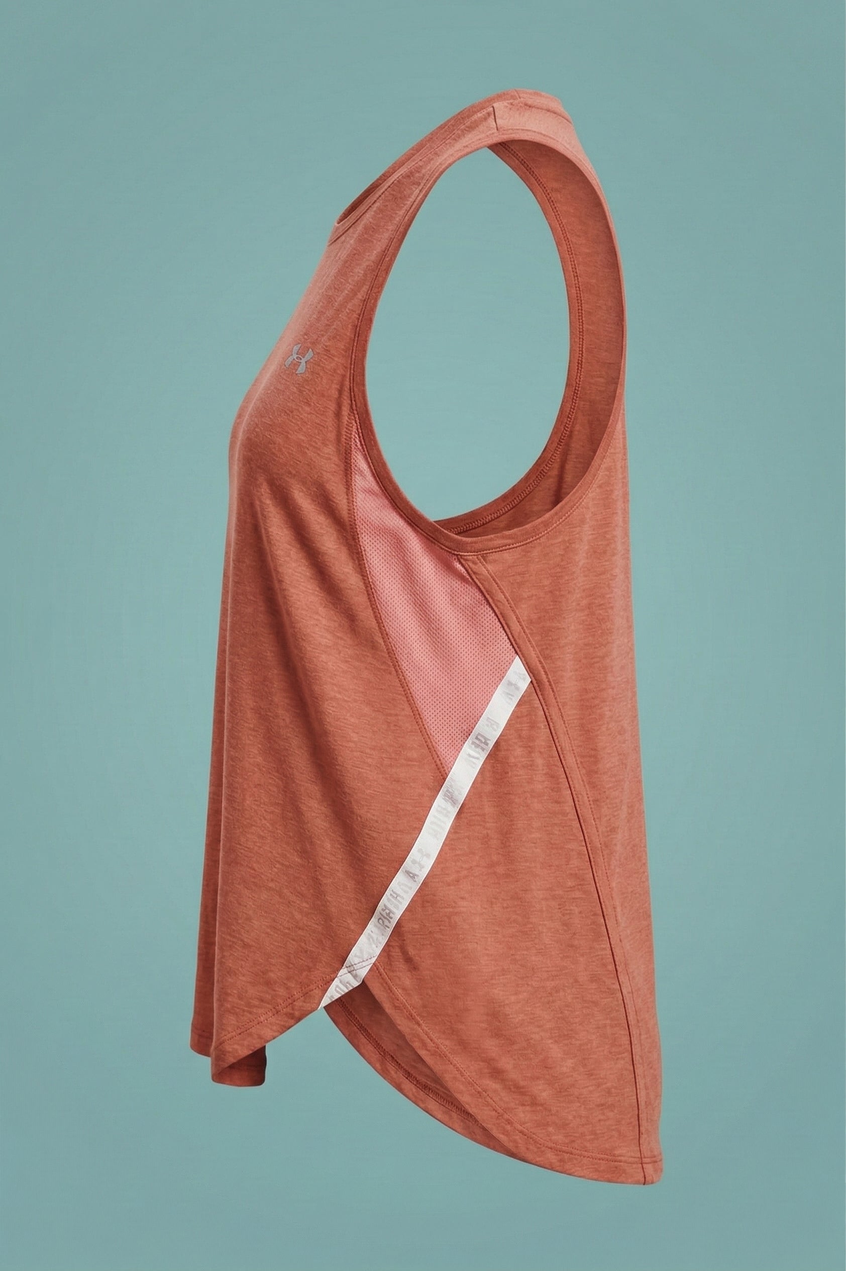 Under Armour Dark Orange Striped T-Shirt