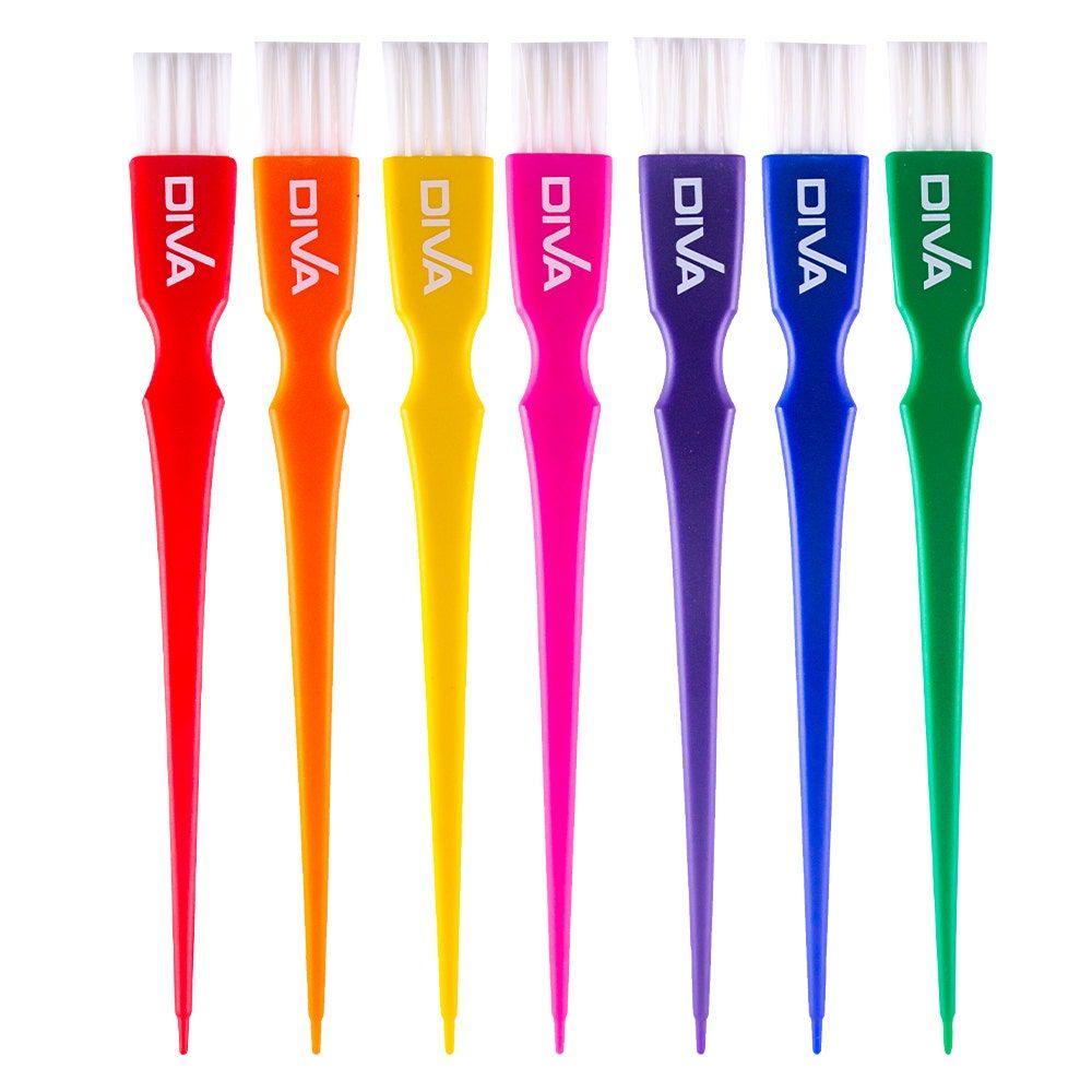 Diva Mini Rainbow Tint Brush, 1X7 Asstd Color