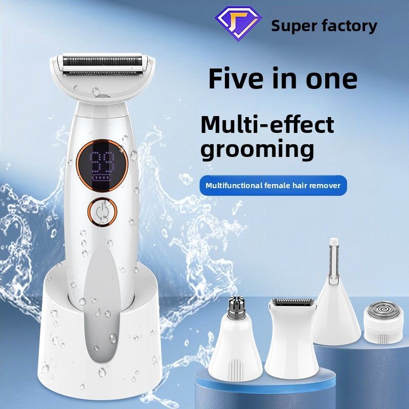 5-in-1 Women's Body Hair Trimmer