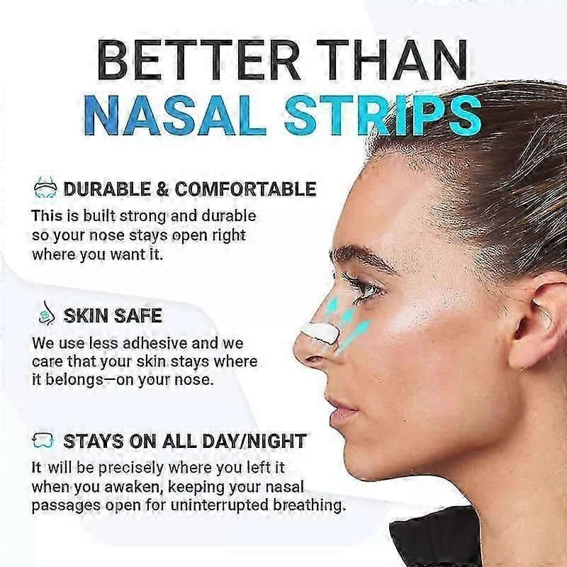 Breathing Nasal Strip Start Kit Anti-Snoring Strip Ventilation Nasal
