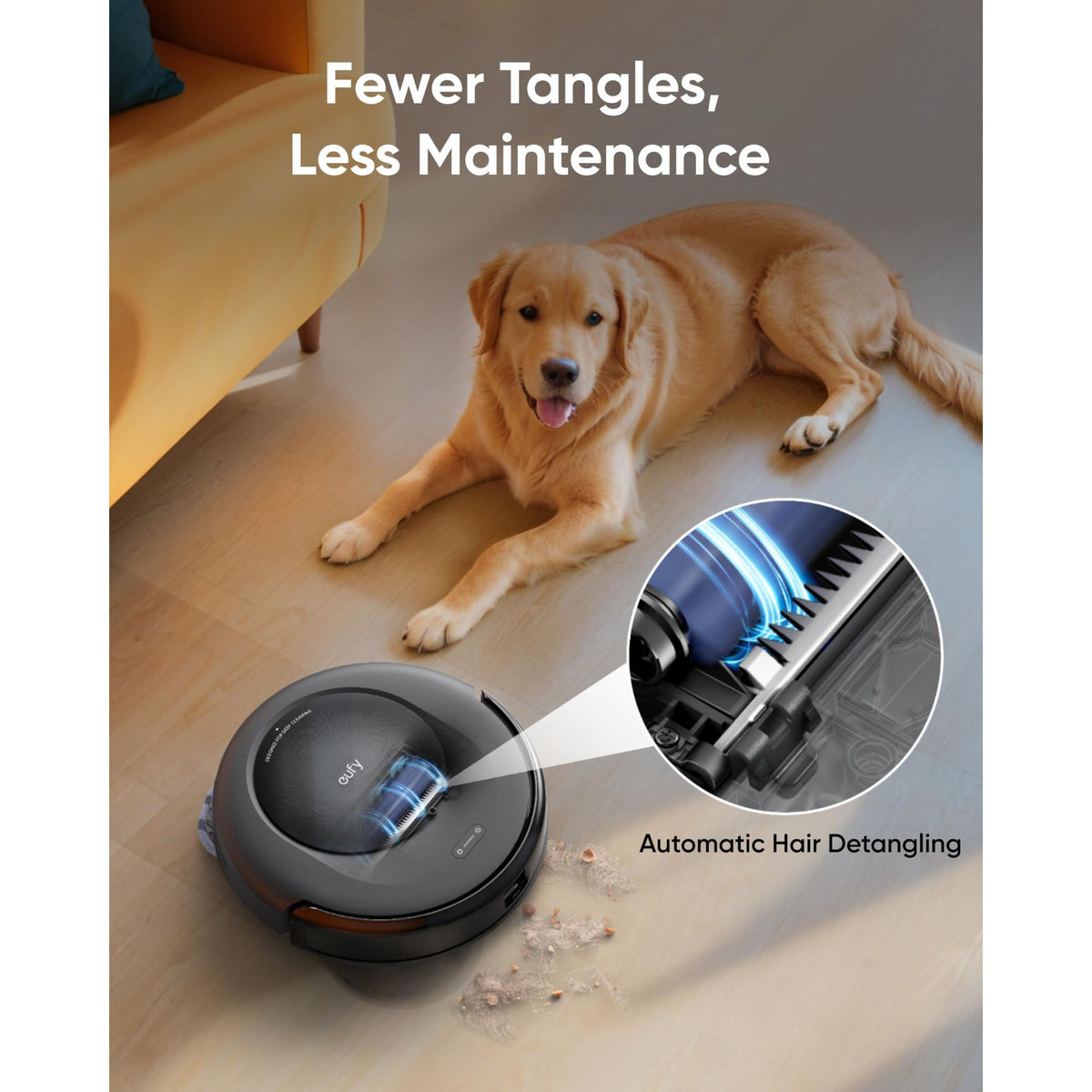 Anker eufy Omni C20 Robot Vacuum, Black