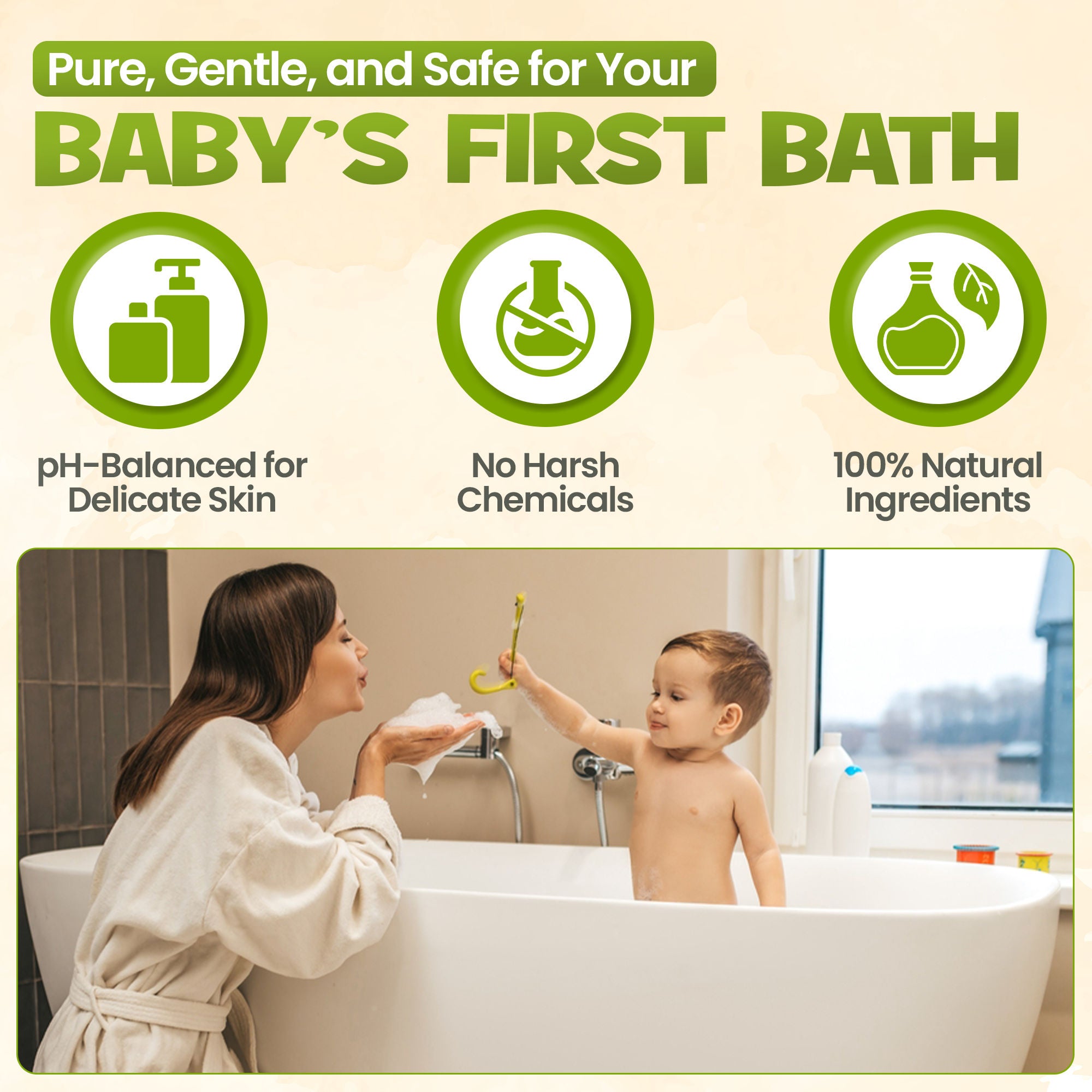 ENFANT Organic Plus Moisturizing Body Wash 500ml