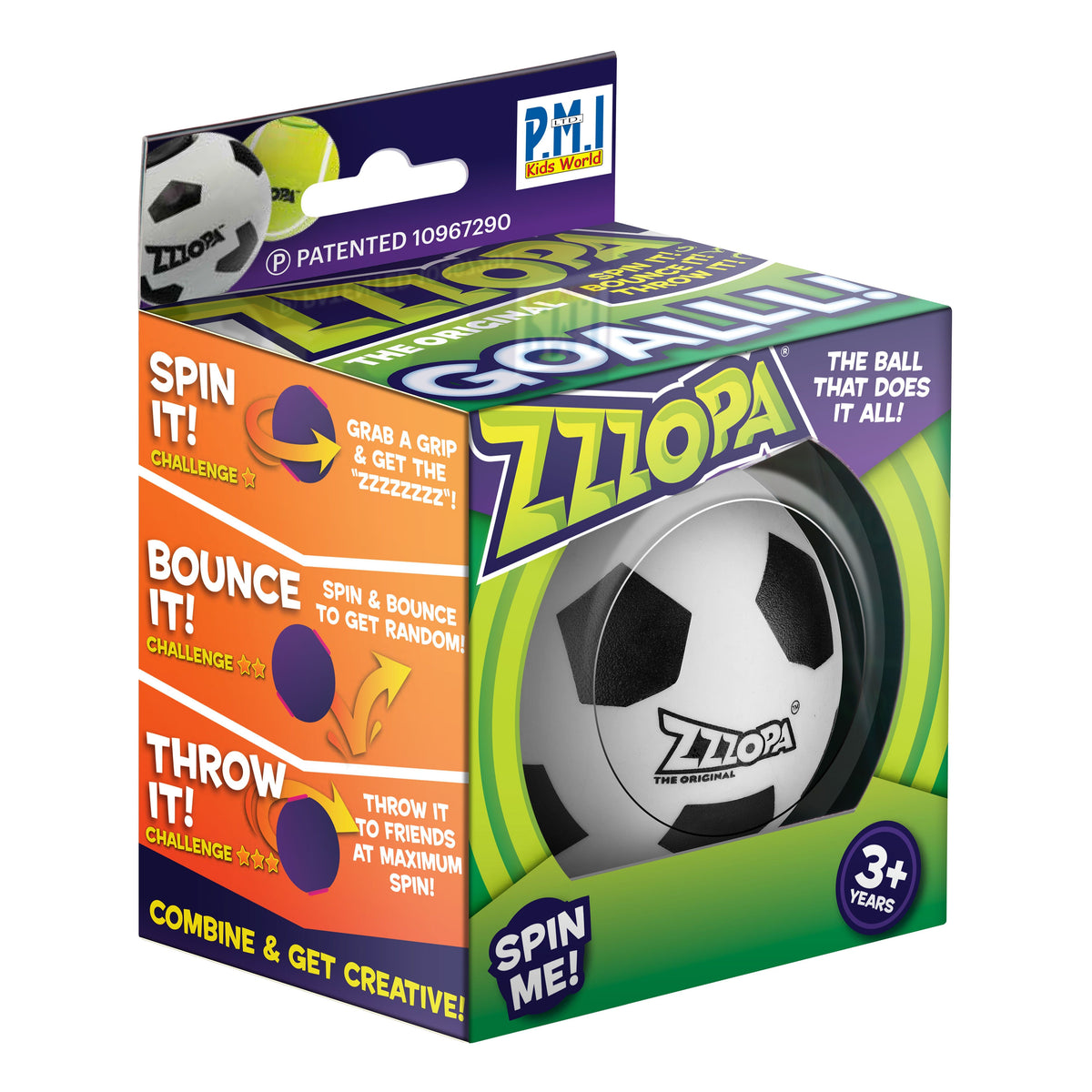 Zzzopa Ball Sport Range in 160 pcs In FSDU Asst.