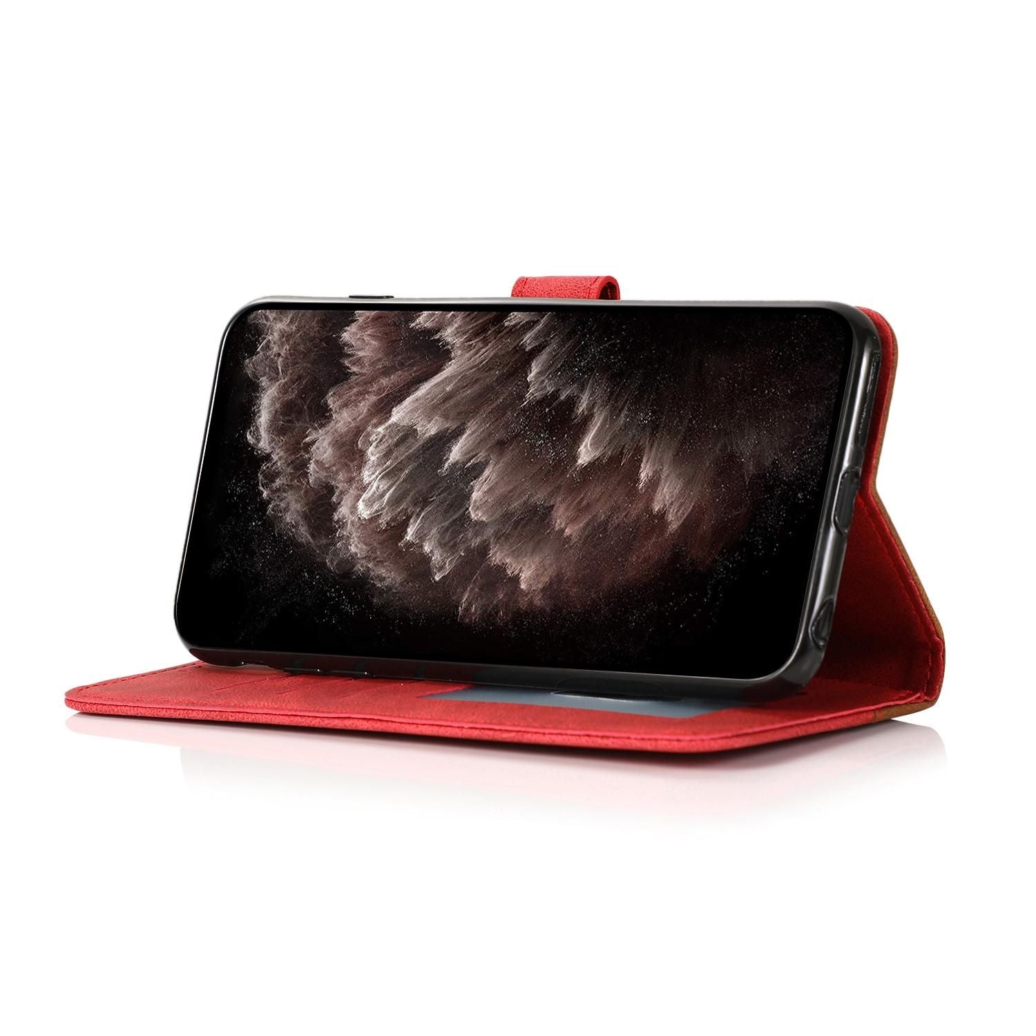 Dual-color Leather Case For Google Pixel 9a