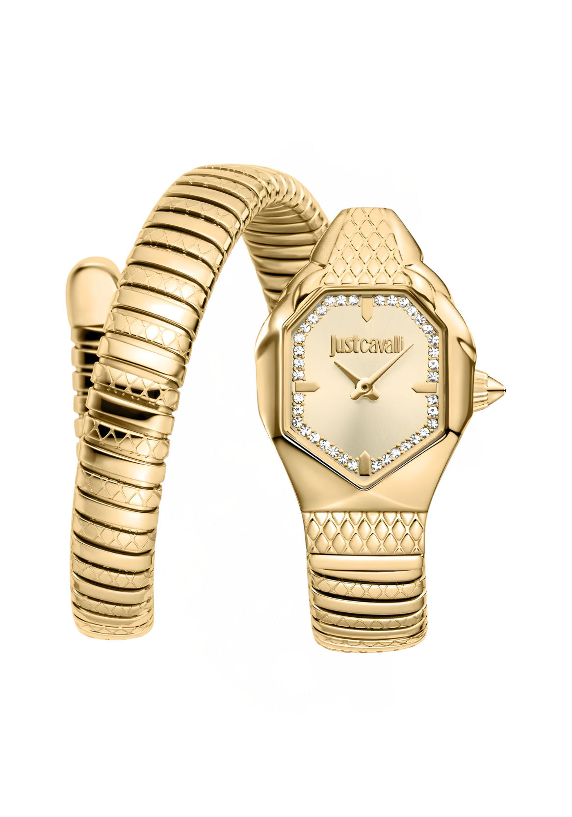 ساعة Just Cavalli Signature Snake - LAD SS WHT