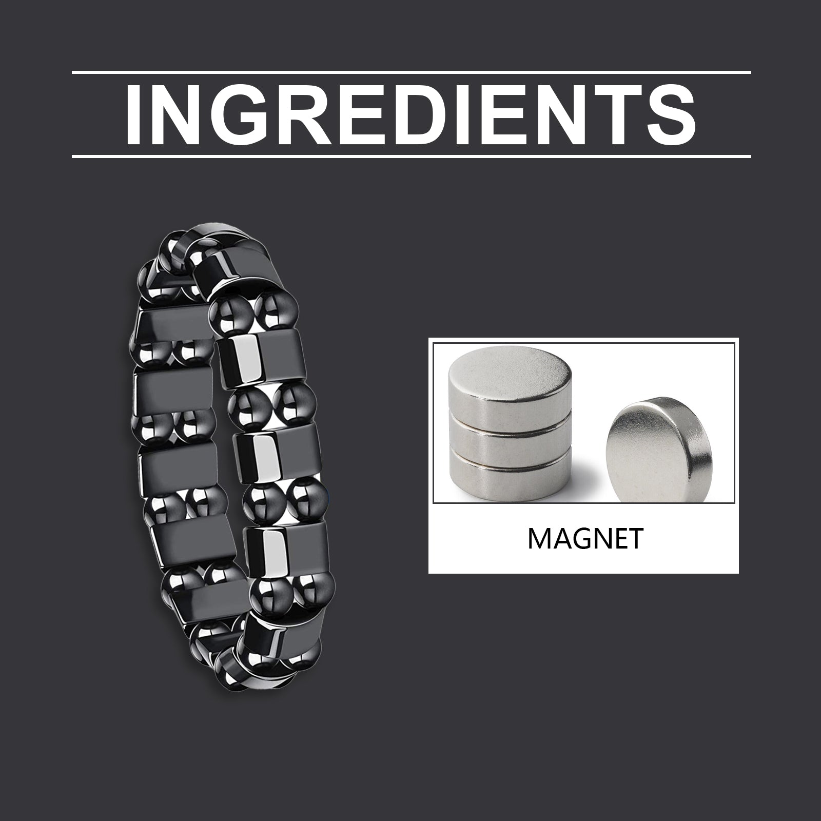 Boost Your Body Care with Magnetic Wristband, Promote Health, Enhance Vitality ,1pcs