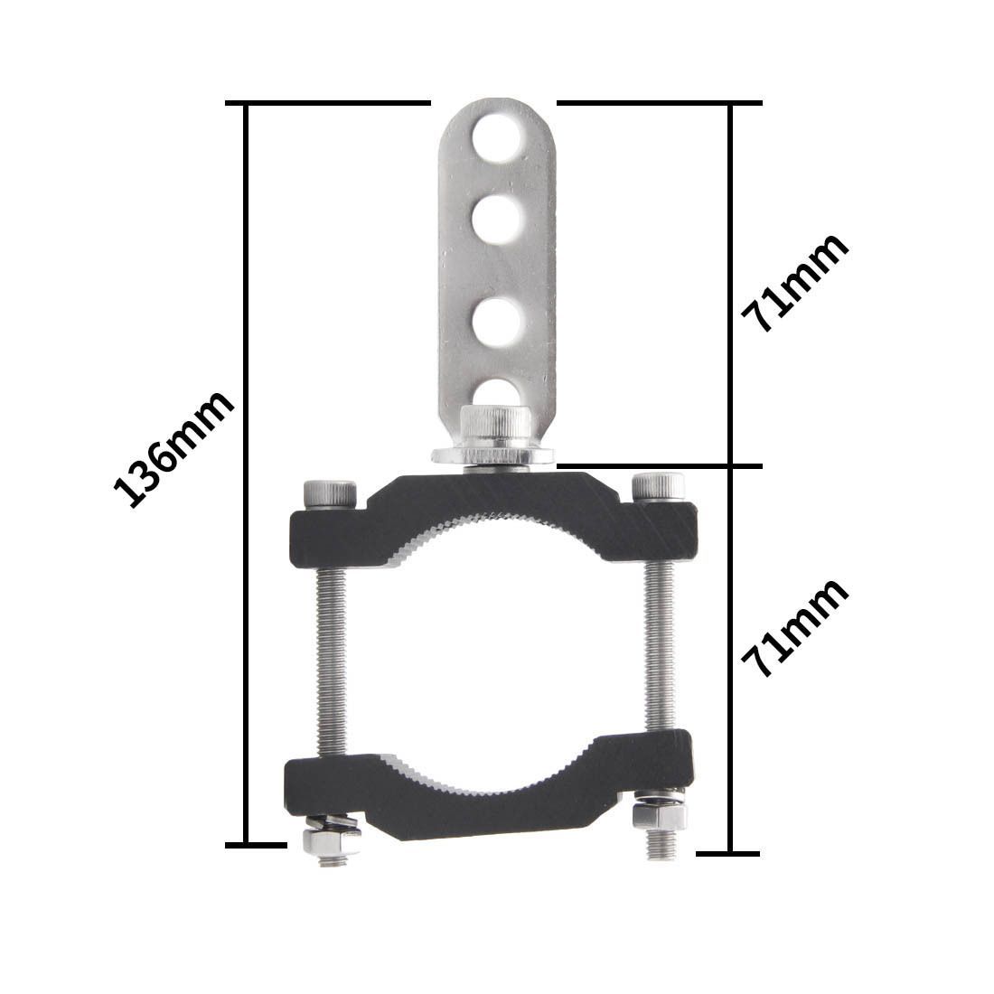 Motorcycle Headlight Bracket LED Mount Base Holder Modified Spotlight Bracket