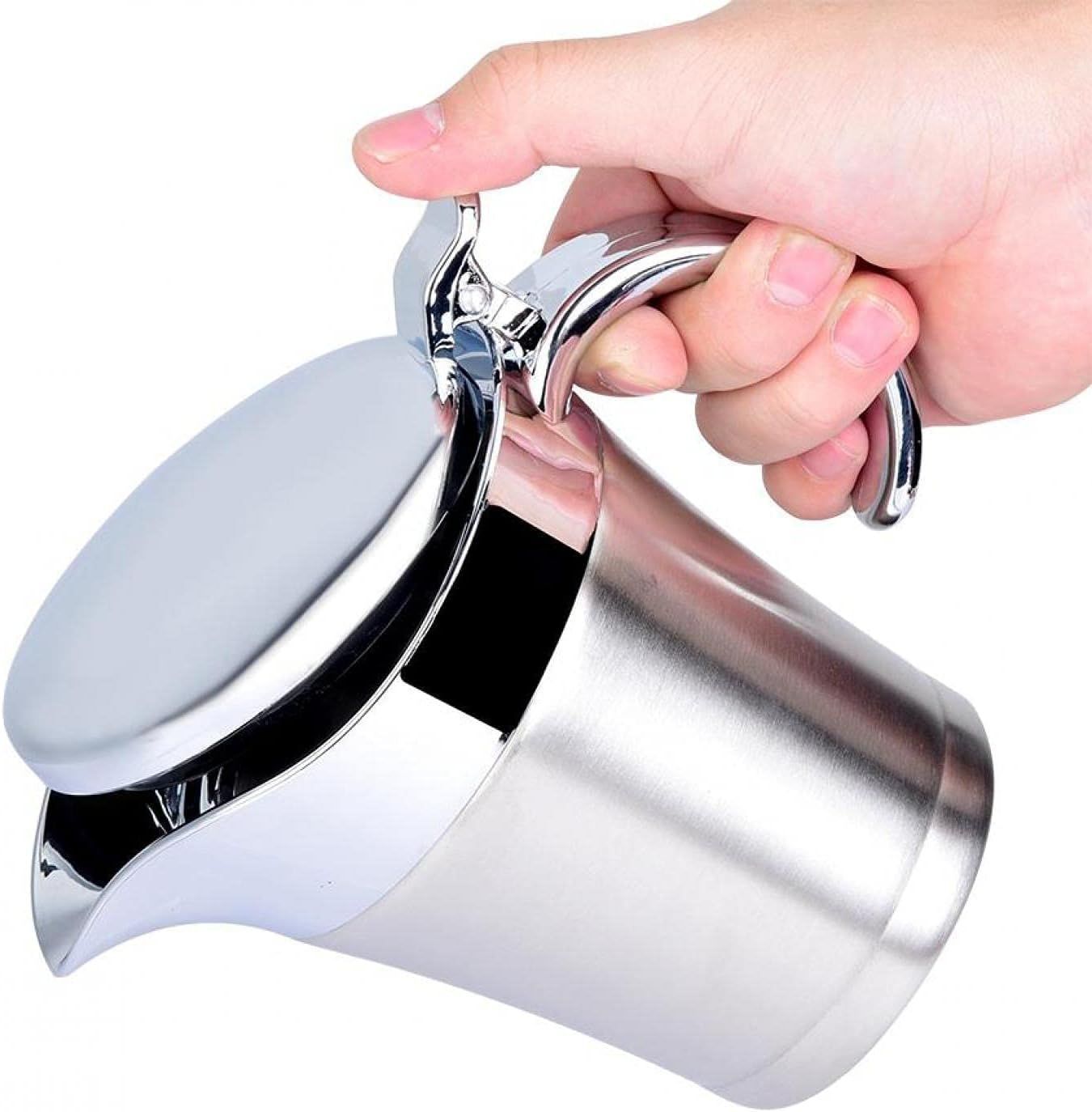 Gravy Boat Sauce Jug Stainless Steel Pot Serving Jug Thermal Double Wall Gravy Pot
