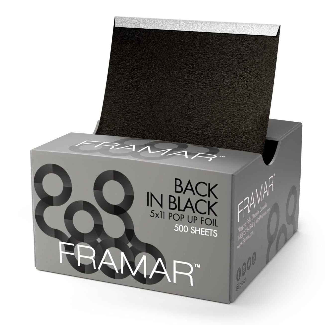 Framar 5"x11" Pop Up Foil, 500 Sheets