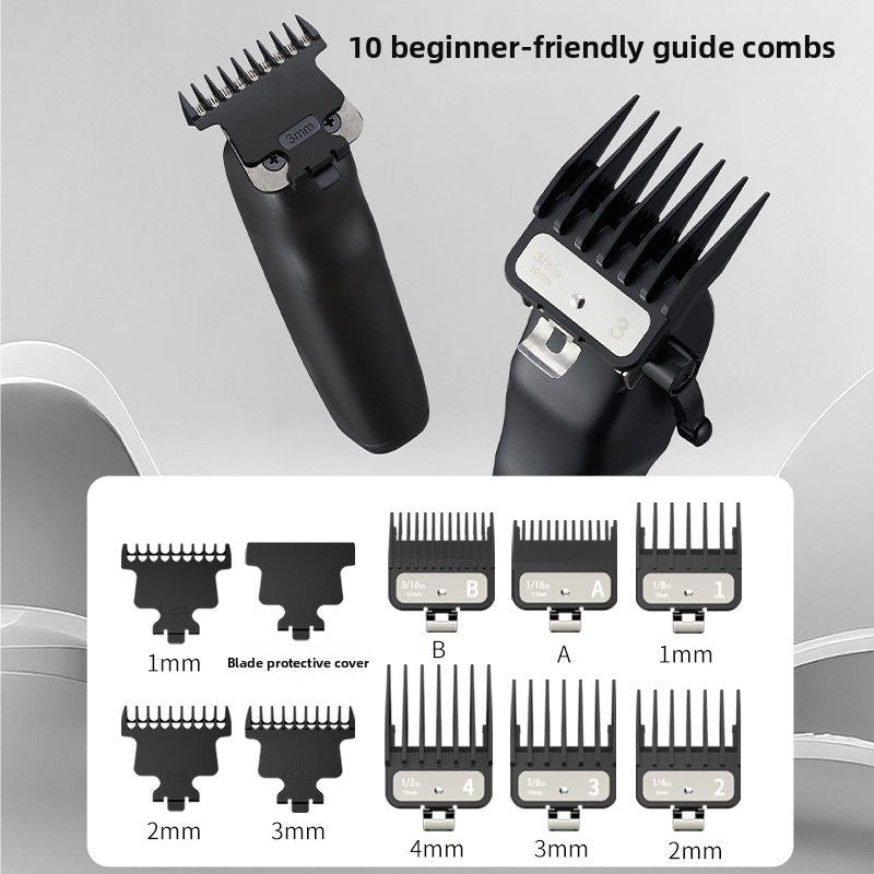 3-Piece Men's Hair Clipper & Shaver Kit