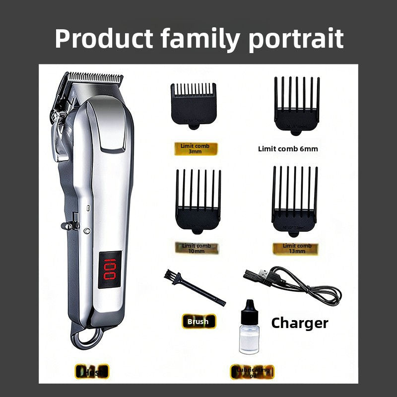 Pet Hair Clipper Kit with 4 Guide Combs