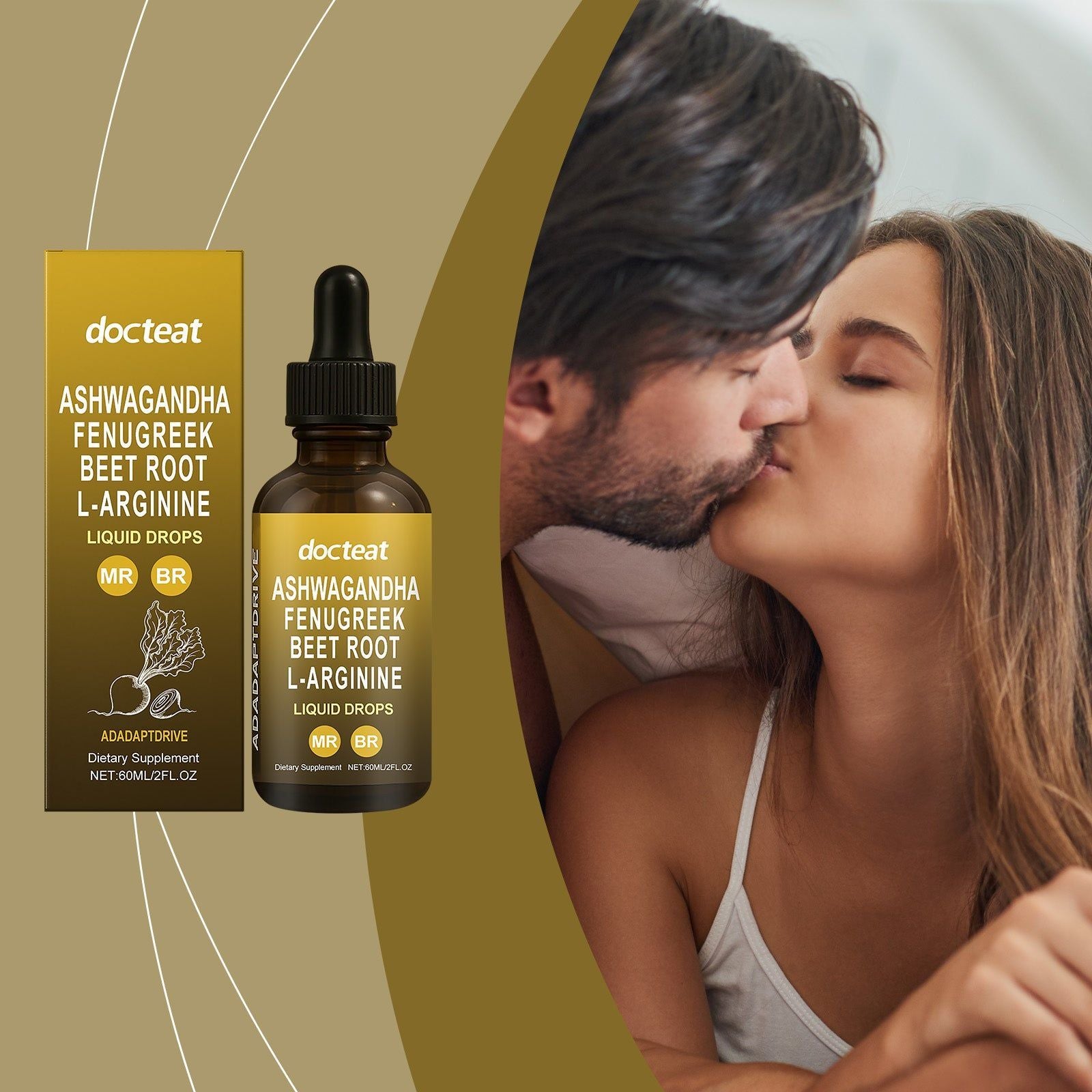 Boost Energy and Vitality with Maca Beetroot Body Care Drops, Natural Hormone Support ,60ml
