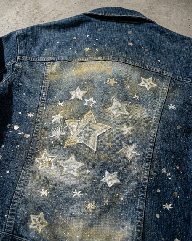 By Carmenzo Magic star jeans jacket