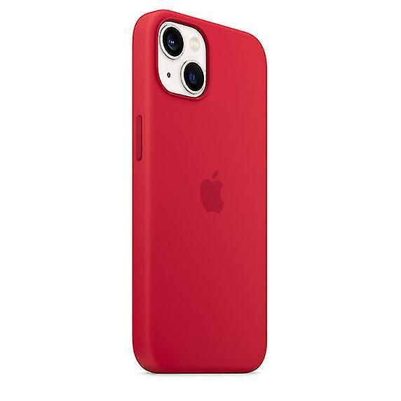 For iPhone 13 Phone Case - Silicone Cover with MagSafe Support for Quick Charging and Animation Prompts
