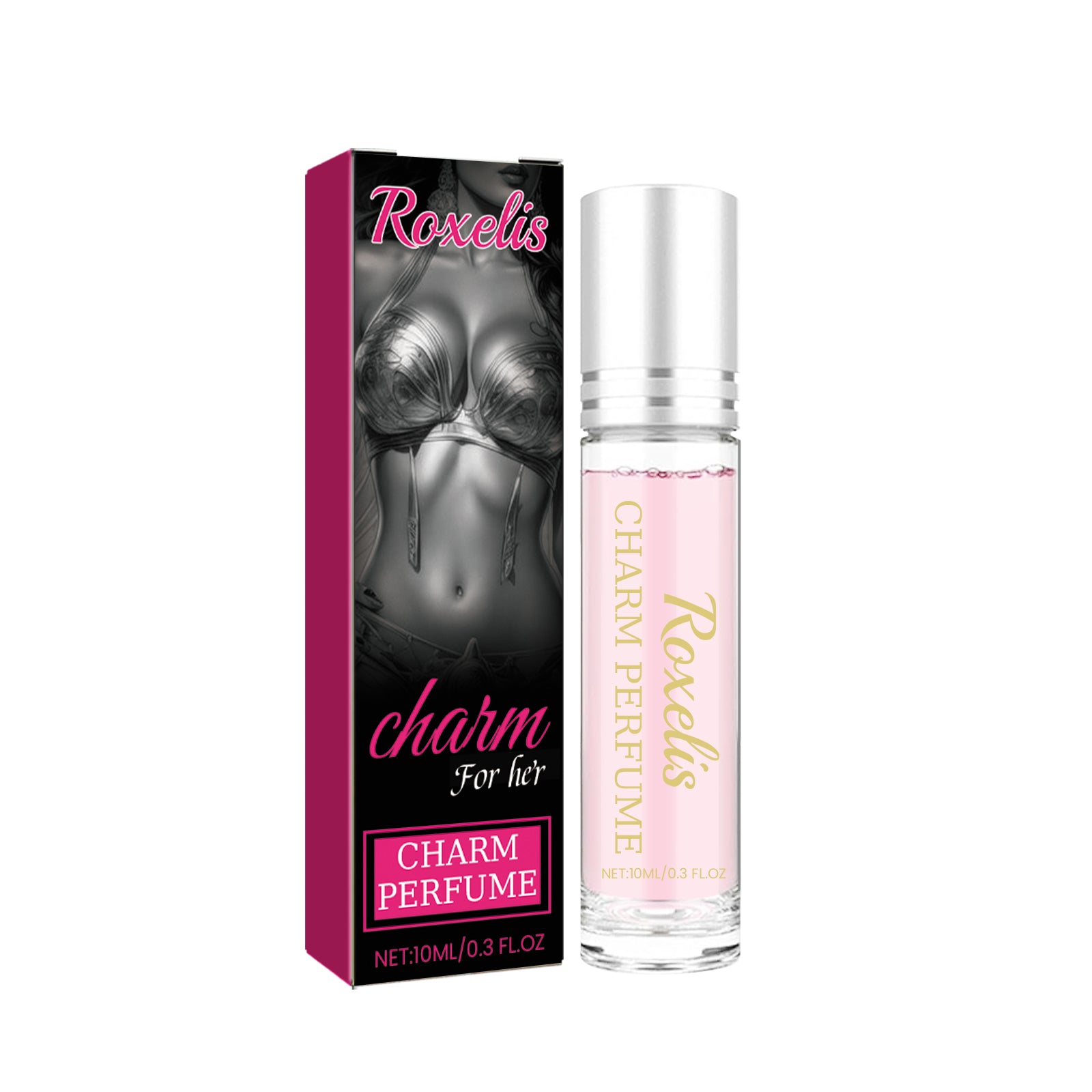 Charm Ball Perfume for Men and Women, Long-lasting, Natural Fragrance, Romantic, Confidence Boost ,10ml/box
