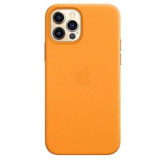 For iPhone 12/12 Pro - Leather Case with MagSafe, Stylish and Protective Phone Cover