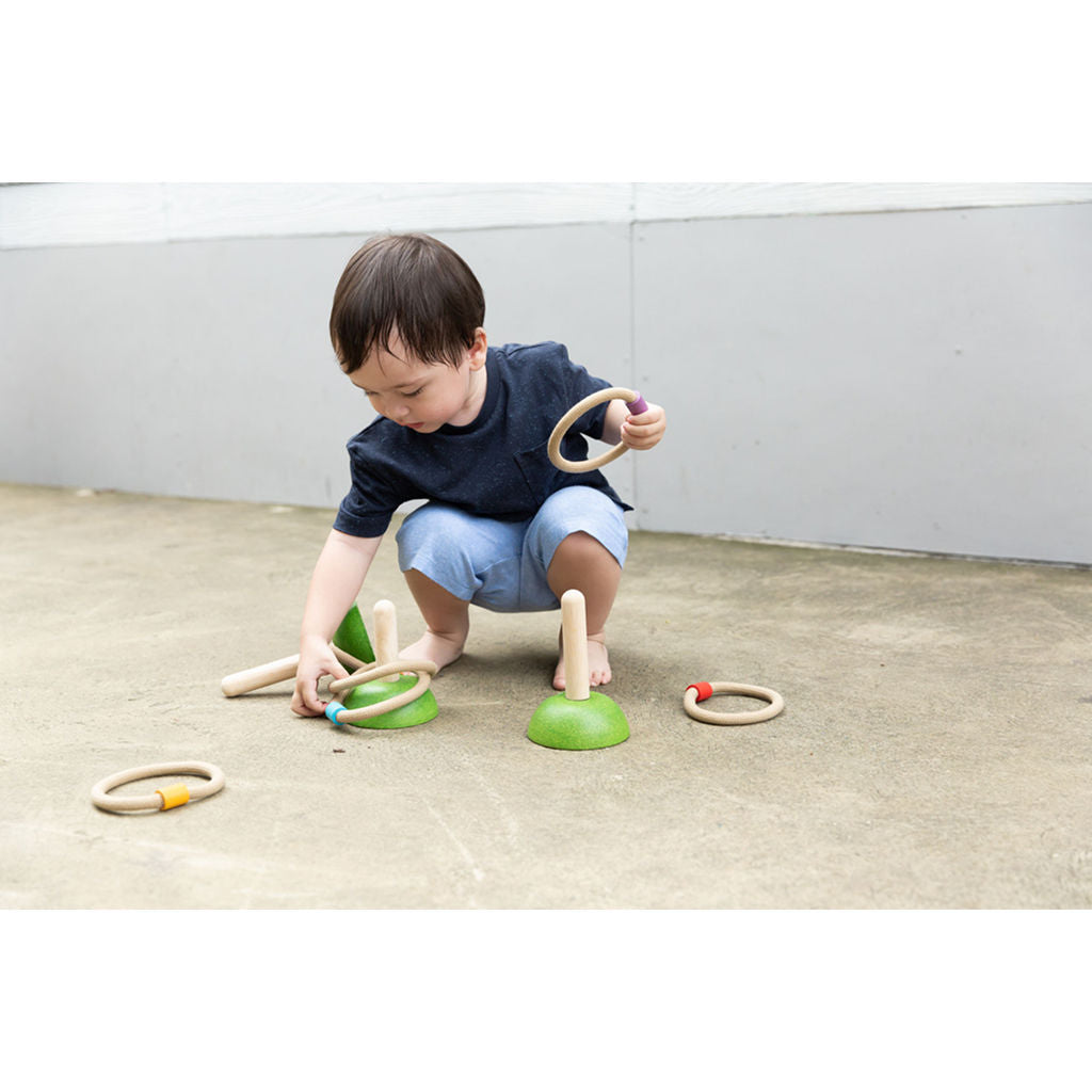PlanToys Meadow Ring Toss — Wooden Game
