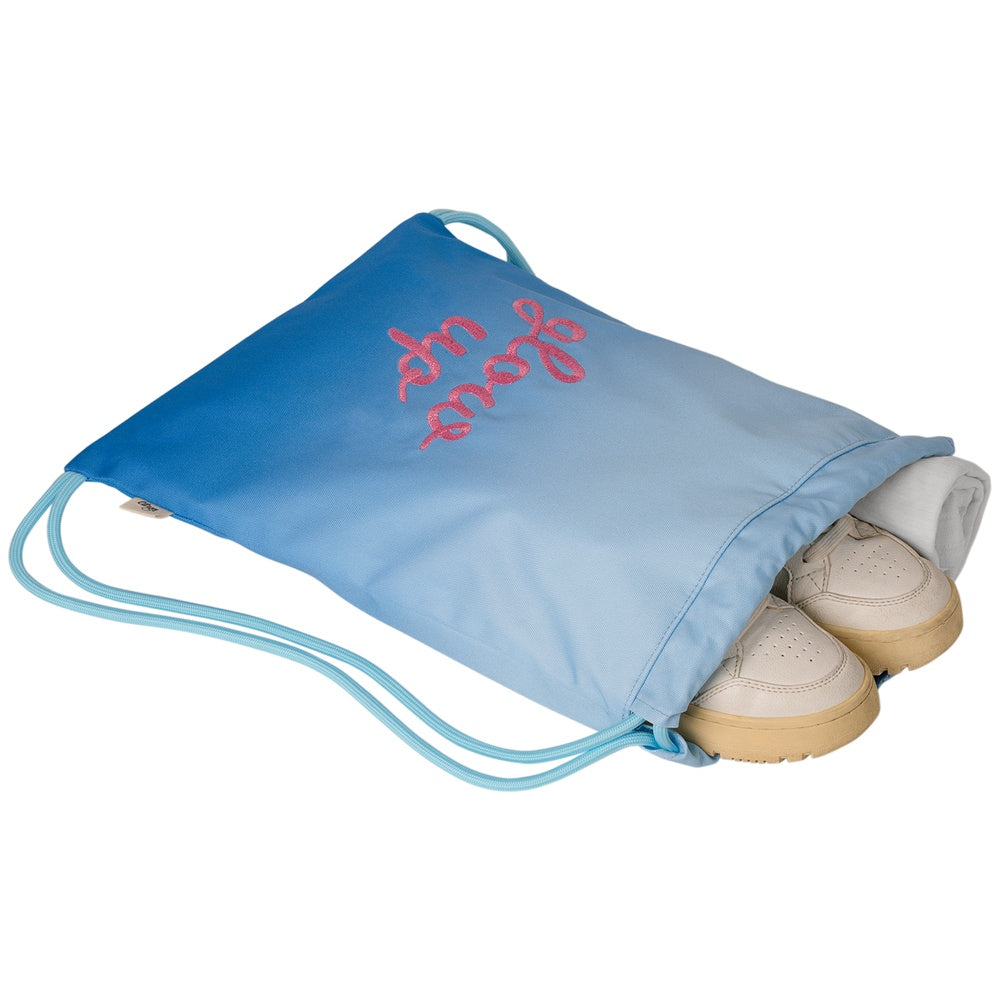 Drawstring Wet Bag - Blue Glowup