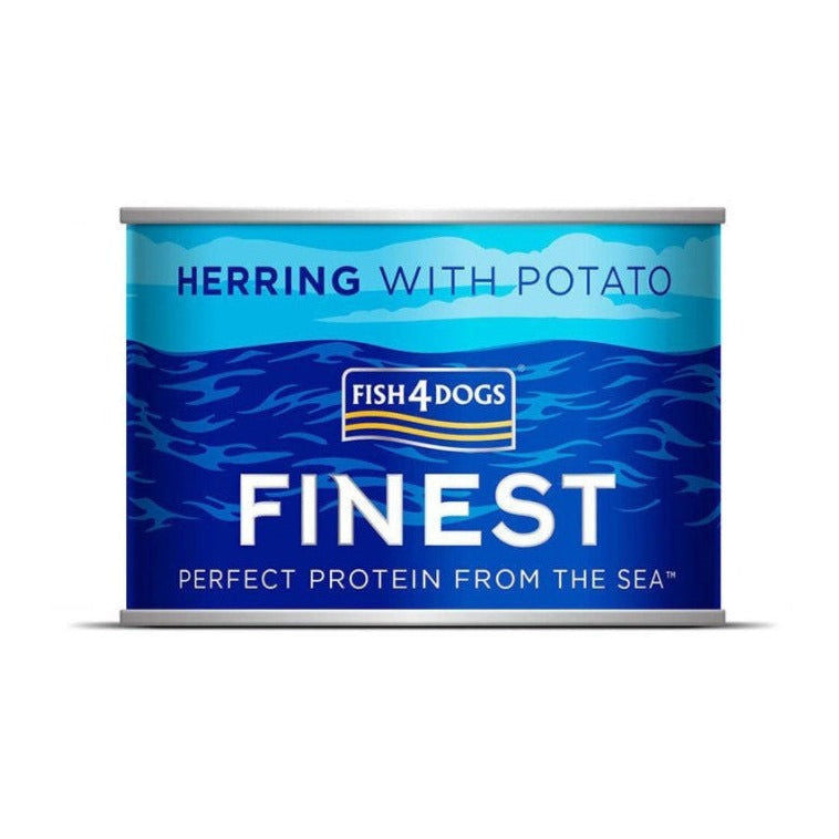 Fish4dogs Herring Complete Wet Dog Food - 185g