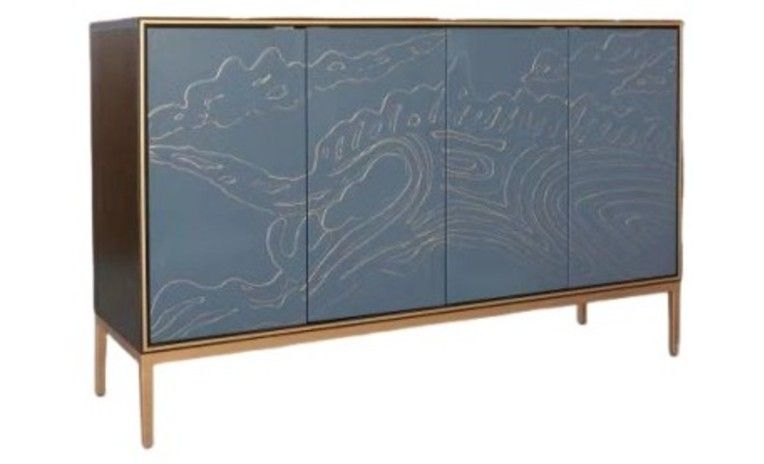 Grey Sideboard #F2370