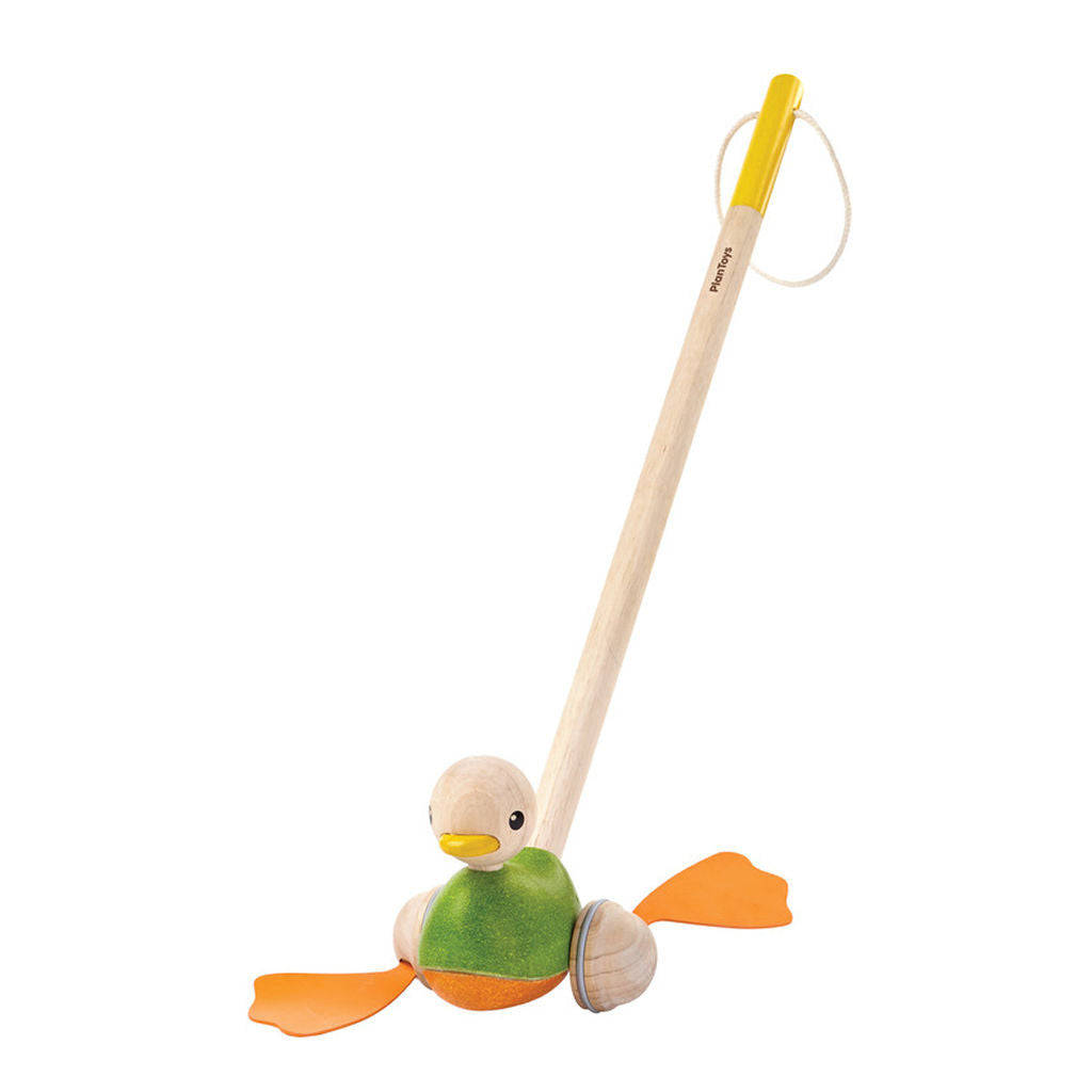 البطة القابلة للدفع من PlanToys