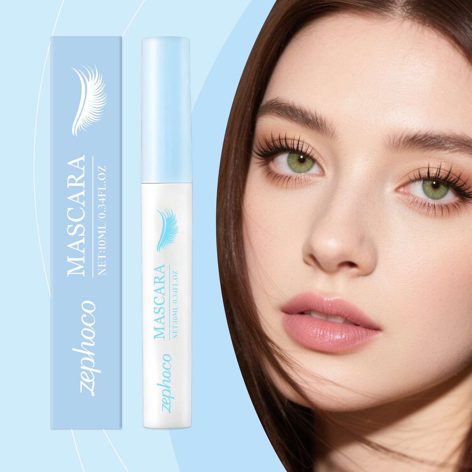 Curling Mascara, Natural Lash Lift, Long & Fuller Eyelashes, Beauty Collection ,10ml