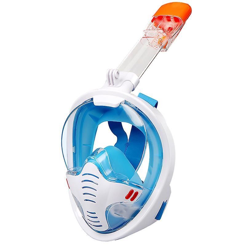 Anti-fog Silicone Full Dry Snorkeling Mask Diving Swimming Mask For Kids Adults