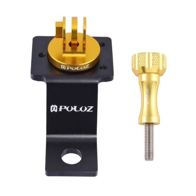 Hungry Motorcycle Aluminum Fixed Stand Action Camera Mount Bracket for GoPro Her