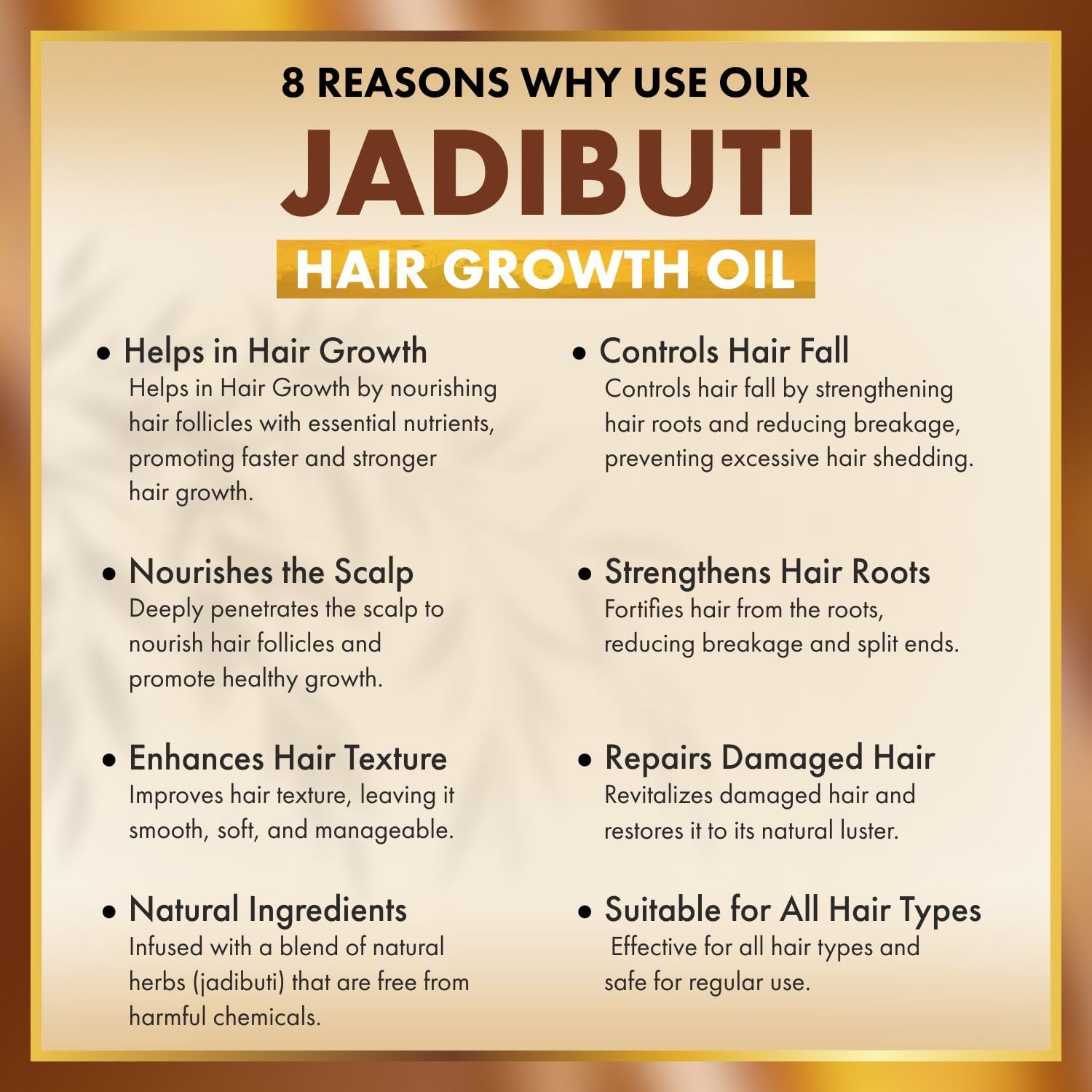 Urban Gabru Ayurvedic Jadibuti Hair Oil for Hair Fall Control and hair Growth with Natural Herb 200 ml