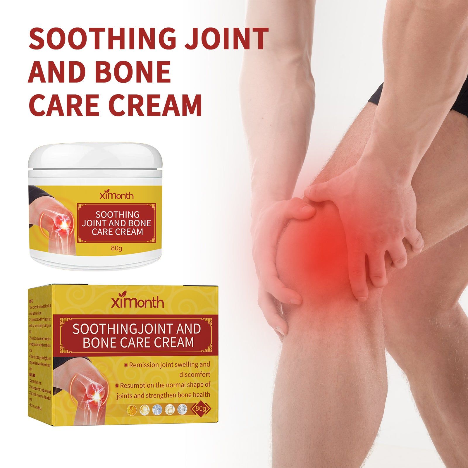 Joint Repair Cream, Relieve Pain, Improve Flexibility, Arthritis Relief ,80g