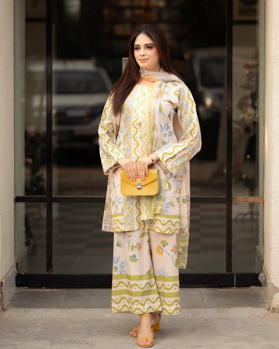 Fab Zone Top Bottom And Dupatta Designer Party Wear Look