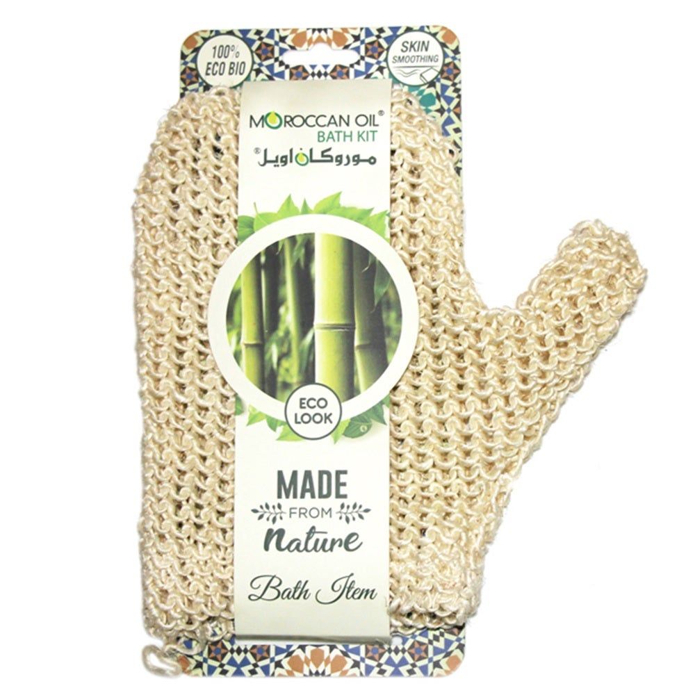 Moroccan Oil Sisal Bath Mitt, St1721-1