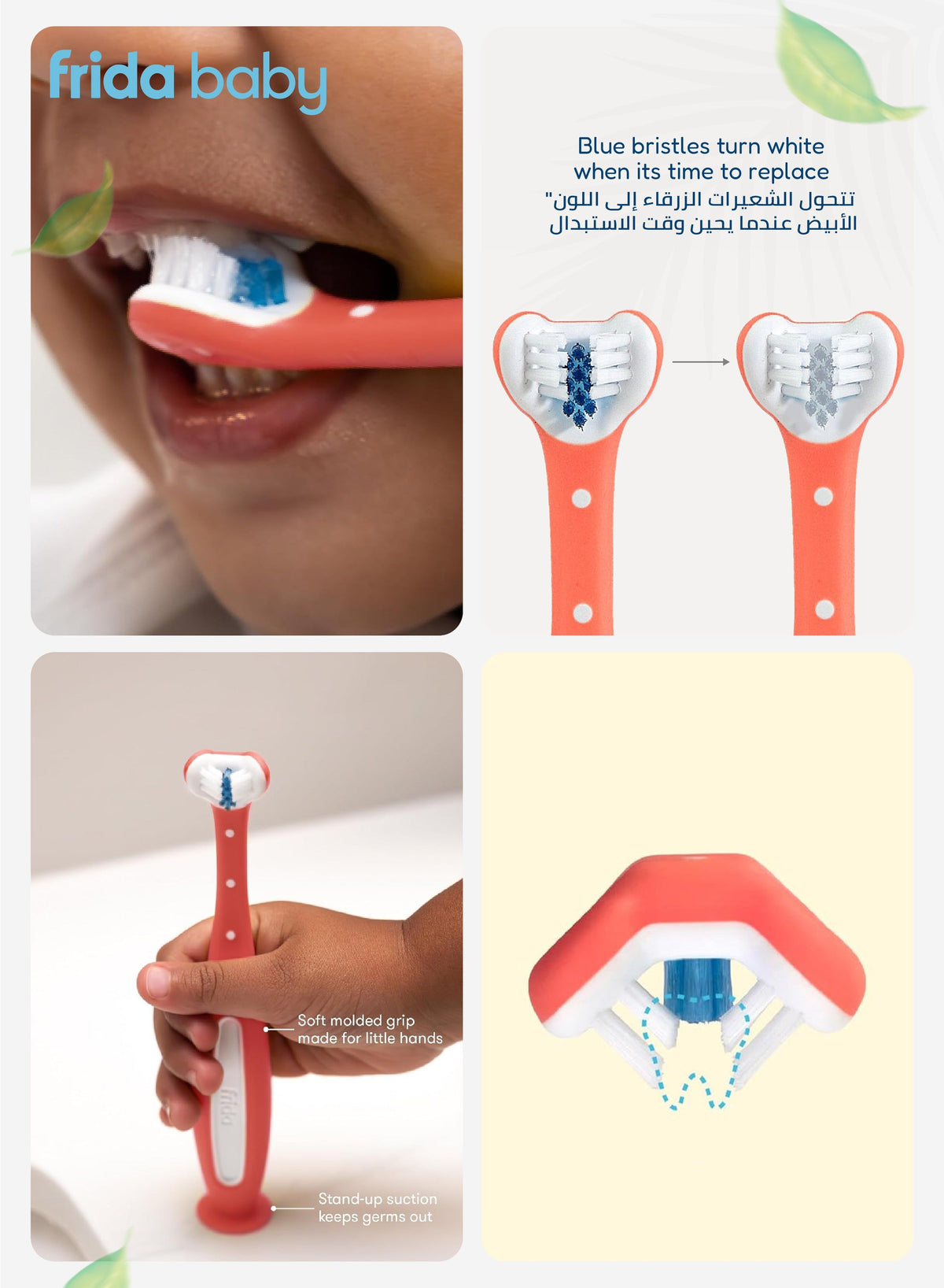 Frida Baby Toothhugger Toothbrush - Pink